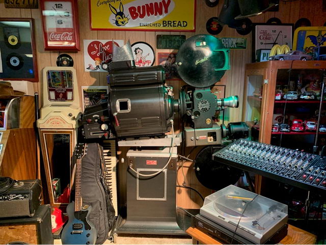 Evergreen Drive-In Theatre - Evergreen Projector From Steve Mccoy